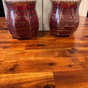 PartyLite Moroccan spice beaded scones; set of 2 (NWT)